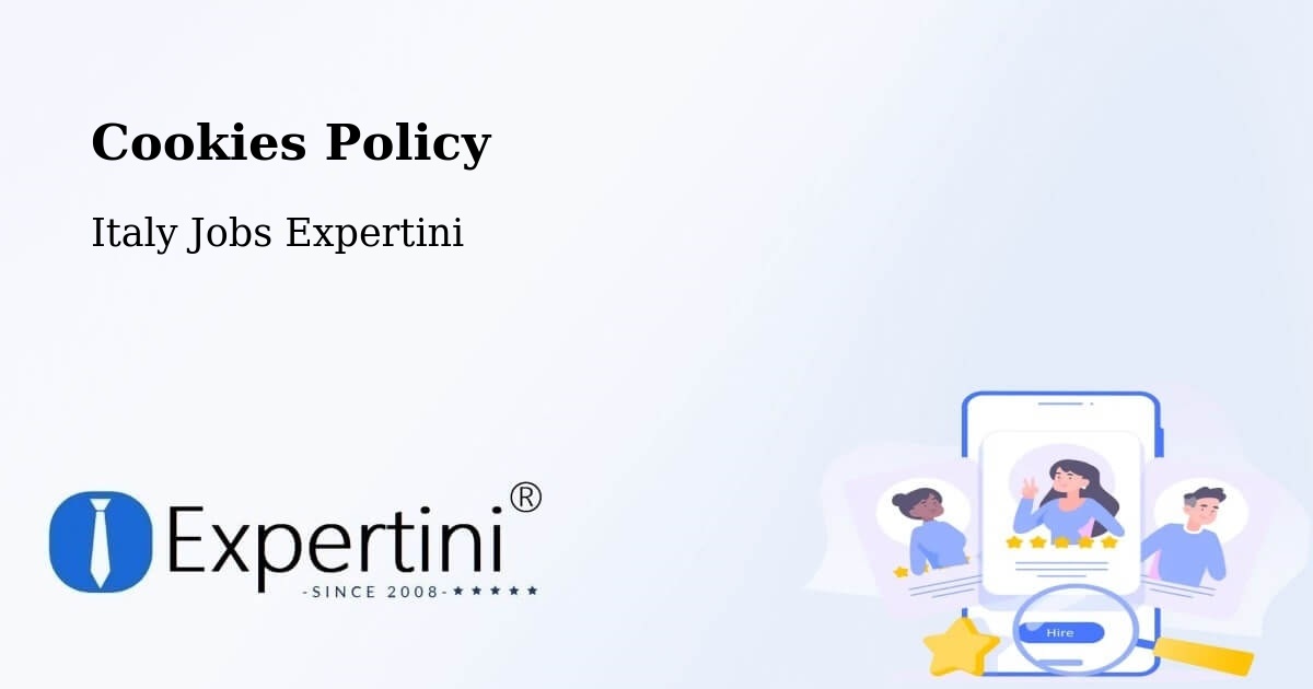 Cookies Policy - Italy Jobs Expertini