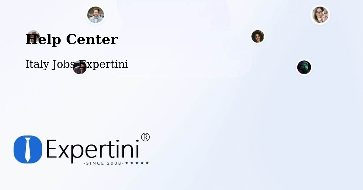 Help Center - Italy Jobs Expertini